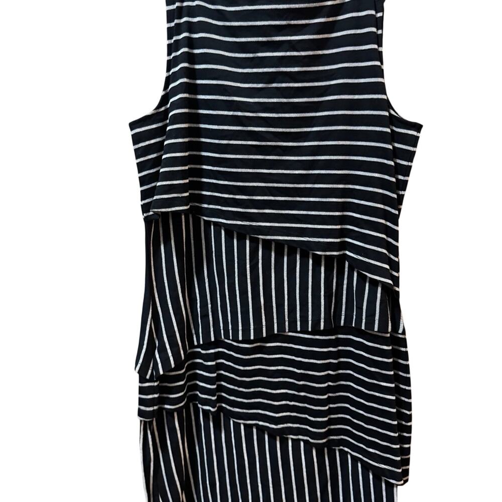 Striped sleeveless dress size large - Picture 8 of 12